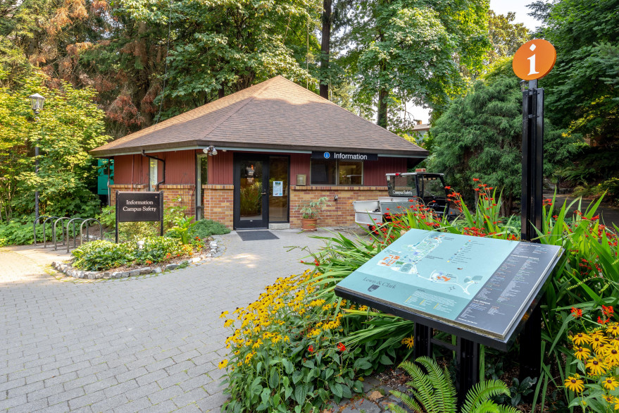 The campus safety office is located at the Gate 3 entrance of the Lewis & Clark College undergraduate campus. The office is staffed 2...